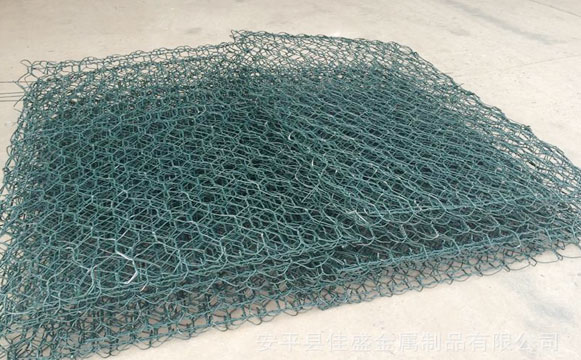 青海石笼网产品生产中图