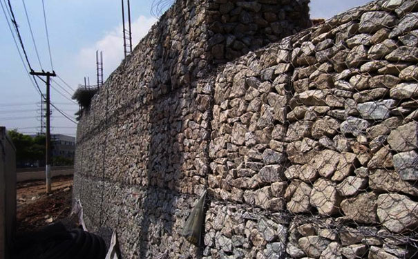 石笼网挡墙工程图